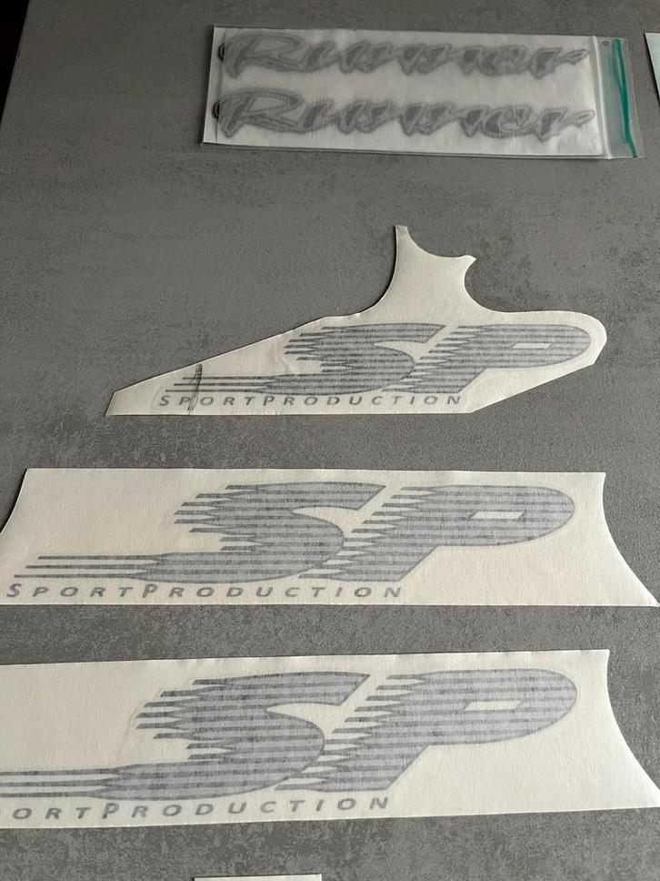 Gilera runner fluo rosso stickerset nieuw, Motoren, Tuning en Styling, Ophalen of Verzenden