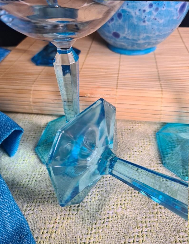 Mombay Sapphire glazen (4),Gin balloon glas of Copa de Balon, Verzamelen, Glas en Borrelglaasjes, Ophalen of Verzenden, Zo goed als nieuw