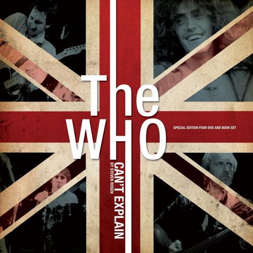 The Who, Can't Explain, 4 DVD + Boek, NIEUW, nog geseald., Cd's en Dvd's, Dvd's | Muziek en Concerten, Nieuw in verpakking, Muziek en Concerten