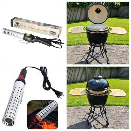 Aktie: kamado + GRATIS lighter! Goedkoper dan o.a.Bastard, Tuin en Terras, Houtskoolbarbecues, Nieuw, Ophalen