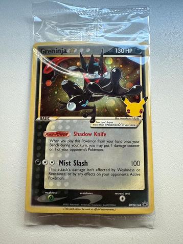 Greninja celebrations promo SWSH144 - Sealed beschikbaar voor biedingen