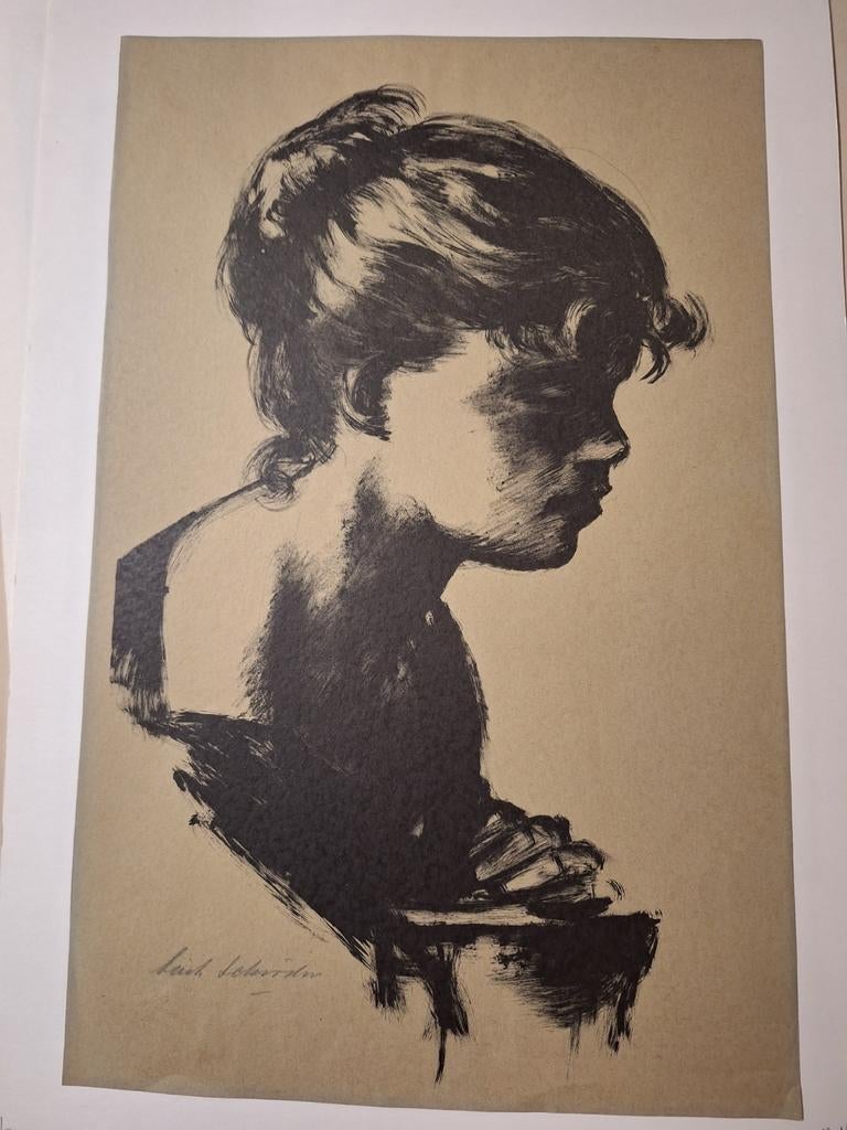 Lithografie van Sierk Schröder, Ophalen of Verzenden