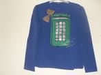 Nieuwstaat longsleeve blauw mt 152 (box 8), Verzenden, Zo goed als nieuw, Meisje, Shirt of Longsleeve