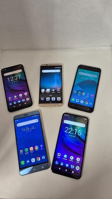 telefoons, partijtje 5 stuks beschikbaar voor biedingen