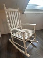 Witte Schommelstoel, Gebruikt, Wit, Ophalen of Verzenden, Eén