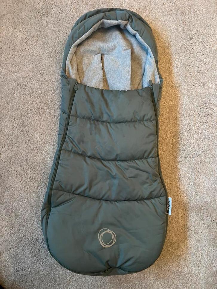 Bugaboo Voetenzak Pine Green, Kinderen en Baby's, Kinderwagens en Combinaties, Zo goed als nieuw, Bugaboo, Ophalen of Verzenden