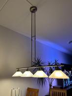 Mooie (dimbare) RVS mat hanglamp., Modern, Ophalen of Verzenden, Zo goed als nieuw, 75 cm of meer