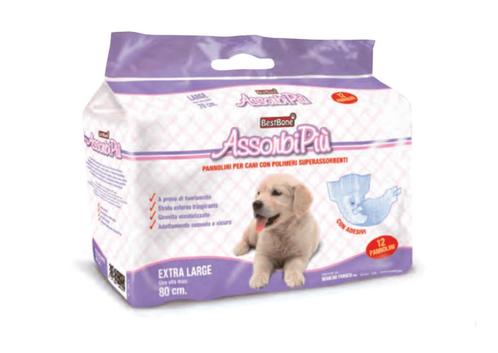 Hondenluiers BESTBONE (teef+reu) XL (max 80 cm) 12 st KOOPJE, Dieren en Toebehoren, Honden-accessoires, Nieuw, Ophalen of Verzenden