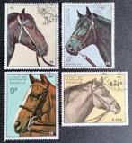 LAOS - paardenhoofden 1987, Verzenden, Gestempeld