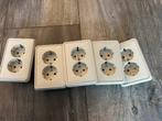 5 x opdekplaten jung, Doe-het-zelf en Verbouw, Elektra en Kabels, Ophalen, Gebruikt, Stopcontact