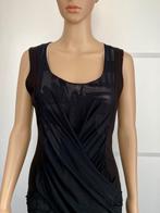 G373 Set: jurk + vestje Eroke maat M=38/40 roze/wit/zwart, Kleding | Dames, Jurken, Maat 38/40 (M), Ophalen of Verzenden, Zo goed als nieuw