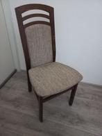 Eetkamer stoelen, Ophalen, Hout, Strak, Bruin