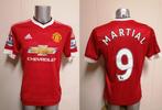 Match issue Manchester United 2015/16 thuis shirt Martial 9, Shirt, Ophalen of Verzenden, Maat M, Zo goed als nieuw