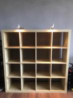 IKEA EXPEDIT / KALLAX kast, 16 vakken, 150x150x40 cm, Berken, Ophalen, Met plank(en), Gebruikt, 100 tot 150 cm