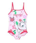 Marie Cat Badpak - Flower Roze - Mt 98 - 104 - 110 - Disney, Disney, Meisje, Badpak, Nieuw