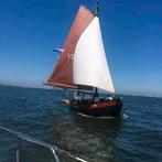 Markerrondbouw platbodem zeilboot lemsteraak schokker schouw, Watersport en Boten, Ophalen, Gebruikt, 6 meter of meer