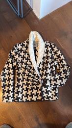 Retro Vest/jasje  Wol. Merk Inti, Kleding | Dames, Ophalen of Verzenden, Gedragen, Maat 36 (S), Bruin