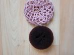 Haarnetje gehaakt en donut groot, Ophalen of Verzenden, Zo goed als nieuw, Overige typen