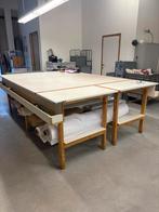 Grote Werktafel 300x200cm, Demonteerbaar, Doe-het-zelf en Verbouw, Werkbanken, Ophalen, Gebruikt