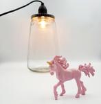 Kinderkamerlamp met eenhoorn | Eenhoornlamp | Unicornlamp, Nieuw, Ophalen of Verzenden, Lamp