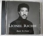 CD Lionel Richie Back to Front, Cd's en Dvd's, Cd's | R&B en Soul, Boxset, 2000 tot heden, R&B, Ophalen of Verzenden