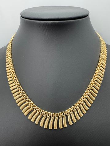 14 kt. geelgouden choker beschikbaar voor biedingen