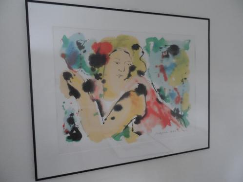 ROODKAPJE. Zeefdruk van Nic Jonk E.A.(eigen afname) 1994, Antiek en Kunst, Kunst | Litho's en Zeefdrukken, Ophalen