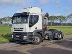 IVECO AT440S45 STRALIS fassi f230xp-4, Auto's, Automaat, Euro 5, Iveco, Wit
