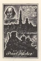 0046 Ex Libris Hongarije : Kertes-Kollmann Jenő, 1972, Antiek en Kunst, Verzenden