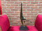 groot bronzen beeld, lenige danser, Antiek en Kunst, Antiek | Koper en Brons, Ophalen of Verzenden, Brons