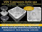 VDV 5 persoons Actie spa / jacuzzi, Verzenden, Nieuw, Filter, Vast