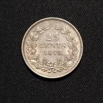 25 cent 1849, Verzenden, Zilver, 25 cent, Losse munt