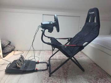 Playseat Challenge + Logitec G920 pedalen en stuur beschikbaar voor biedingen