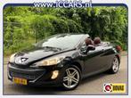 Peugeot 308  CC PREMIÈRE 1.6 / Leer - Navigatie, Auto's, 13 km/l, Gebruikt, Zwart, Leder