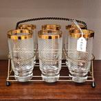 2 sets van 6 vintage glazen glaasjes limonadeglazen, Verzamelen, Glas en Borrelglaasjes, Ophalen of Verzenden, Zo goed als nieuw