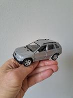 Bmw X5 1:38 Welly zilverkleurig, Ophalen of Verzenden, Zo goed als nieuw, Auto