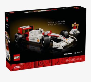 LEGO Icons 10330 McLaren MP4/4 & Ayrton Senna - Nieuw! beschikbaar voor biedingen