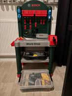 Bosch Kinderwerkbank met Gereedschap, Kinderen en Baby's, Speelgoed | Overig, Ophalen, Gebruikt, Jongen of Meisje