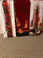 Drie luiks schilderij, Antiek en Kunst, Ophalen