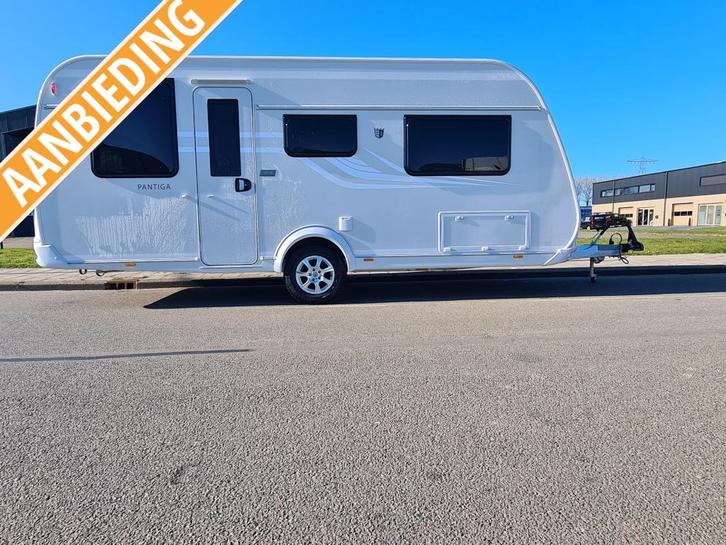 Tabbert Pantiga 490 E Enkele bedden - 2025, Caravans en Kamperen, Caravans, Bedrijf, tot en met 4, Rondzit, Tabbert, 2 aparte bedden