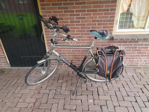 herenfiets gazelle orange xstar, Fietsen en Brommers, Fietsen | Heren | Herenfietsen, Gebruikt, Gazelle, 65 cm of meer, Versnellingen