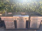 Buitenkeuken om op te knappen, Tuin en Terras, Buitenkeukens, Ophalen, Gebruikt, Gas, Vrijstaand