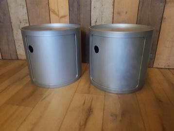 Kartell Componibili kastjes Anna Castelli nachtkastjes beschikbaar voor biedingen