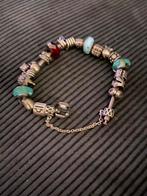 Pandora armband met vele bedels, Ophalen of Verzenden, Zo goed als nieuw, Zilver