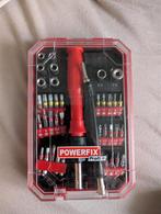 Powerfix Gereedschapskoffer met Schroevendraaier Set, Doe-het-zelf en Verbouw, Gereedschap | Handgereedschap, Ophalen, Gebruikt