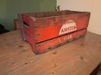 Houten Amstel bierkrat, Huis en Inrichting, Woonaccessoires | Kisten, Ophalen, Gebruikt, Minder dan 50 cm, Minder dan 50 cm