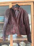 Leren damesjas Donna D maat 38, Ophalen of Verzenden, Zo goed als nieuw, Maat 38/40 (M), Zwart