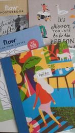Flow magazine set o.a. notebook, posterbook colorbook, Ophalen of Verzenden, Zo goed als nieuw