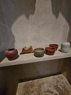Mobach vaasjes van o.a. Tine Mobach, Antiek en Kunst, Antiek | Keramiek en Aardewerk, Ophalen