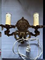 Vintage wandlamp kaarsenlamp wandkroonluchter, Huis en Inrichting, Lampen | Wandlampen, Ophalen of Verzenden, Gebruikt
